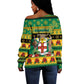 Afro-Jamaicans Christmas Off Shoulder Sweater This Rasta Lion Needs A Beach Retreat