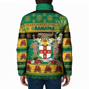 Afro-Jamaicans Christmas Padded Jacket This Rasta Lion Needs A Beach Retreat