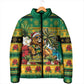 Afro-Jamaicans Christmas Padded Jacket This Rasta Lion Needs A Beach Retreat
