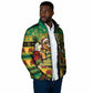 Afro-Jamaicans Christmas Padded Jacket This Rasta Lion Needs A Beach Retreat