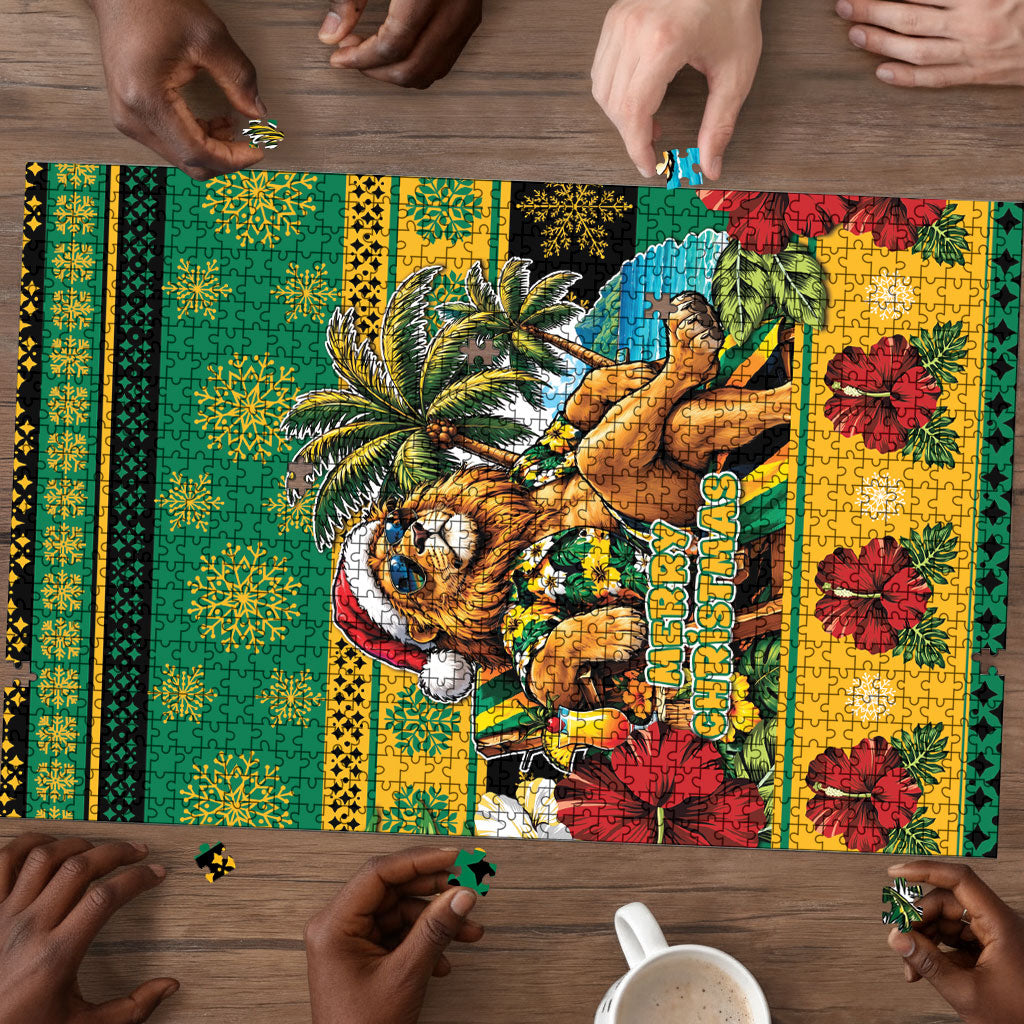 Afro-Jamaicans Christmas Puzzle This Rasta Lion Needs A Beach Retreat