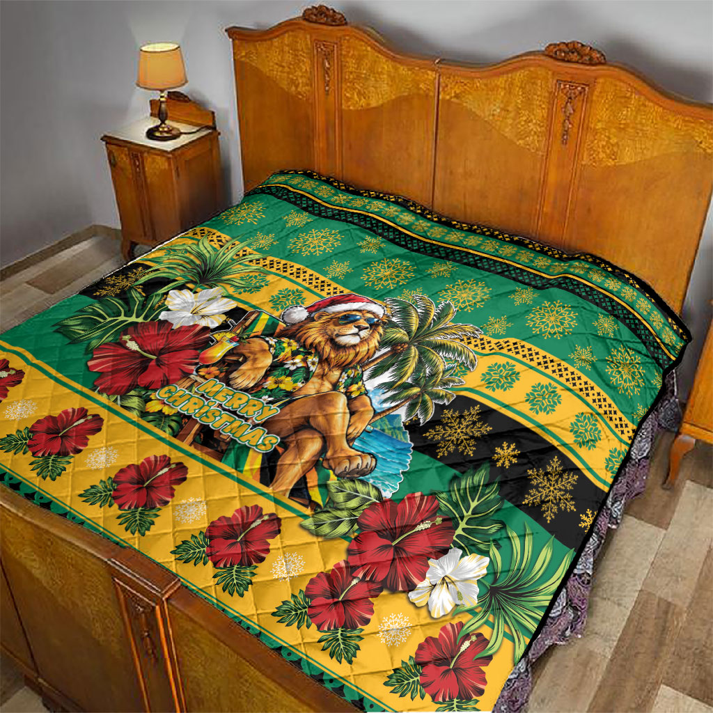 Afro-Jamaicans Christmas Quilt This Rasta Lion Needs A Beach Retreat