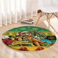 Afro-Jamaicans Christmas Round Carpet This Rasta Lion Needs A Beach Retreat