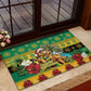 Afro-Jamaicans Christmas Rubber Doormat This Rasta Lion Needs A Beach Retreat