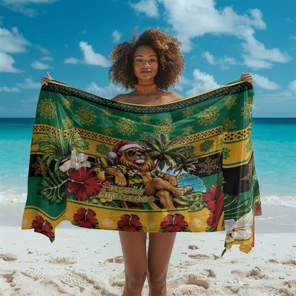Afro-Jamaicans Christmas Sarong This Rasta Lion Needs A Beach Retreat