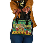 Afro-Jamaicans Christmas Shoulder Handbag This Rasta Lion Needs A Beach Retreat