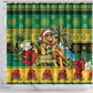 Afro-Jamaicans Christmas Shower Curtain This Rasta Lion Needs A Beach Retreat