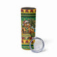 Afro-Jamaicans Christmas Skinny Tumbler This Rasta Lion Needs A Beach Retreat