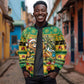 Afro-Jamaicans Christmas Sleeve Zip Bomber Jacket This Rasta Lion Needs A Beach Retreat