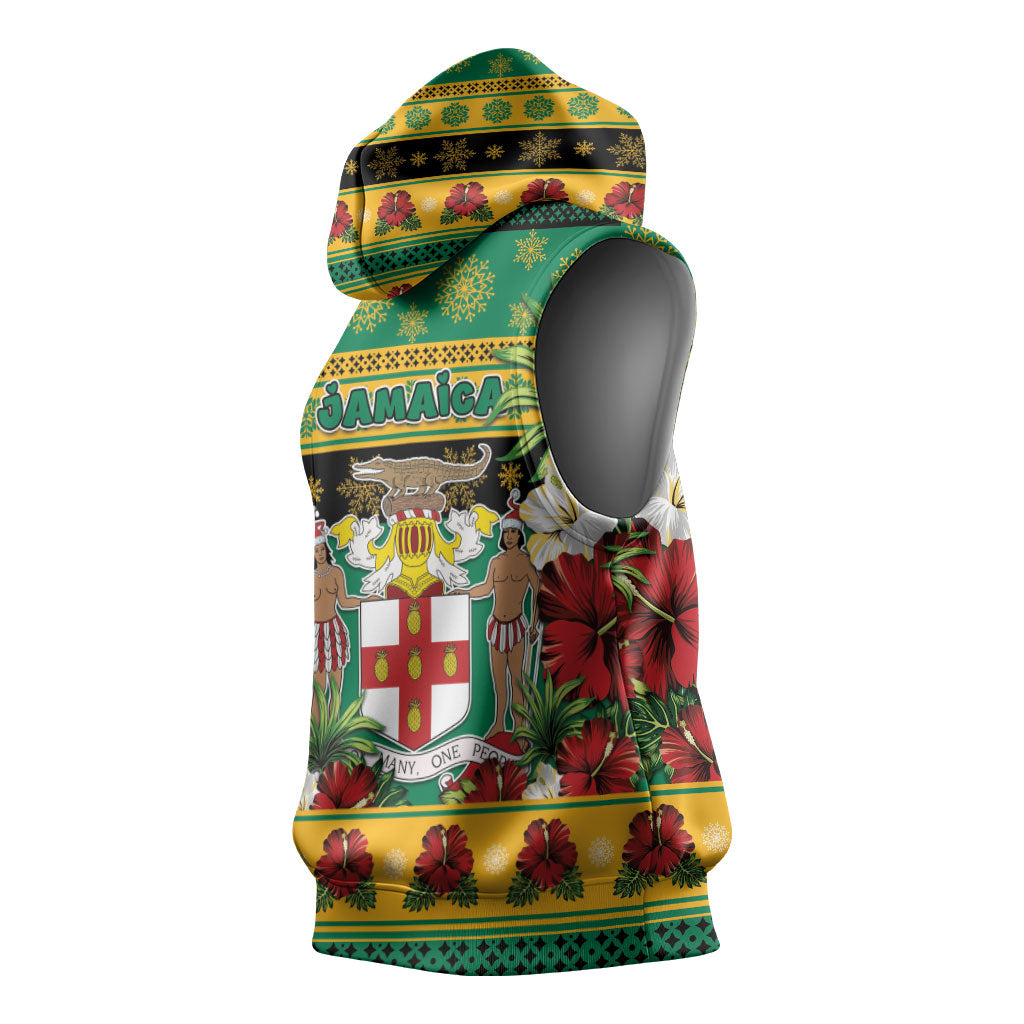 Afro-Jamaicans Christmas Sleeveless Hoodie This Rasta Lion Needs A Beach Retreat