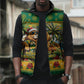 Afro-Jamaicans Christmas Sleeveless Puffer Jacket This Rasta Lion Needs A Beach Retreat