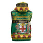 Afro-Jamaicans Christmas Sleeveless Zip Hoodie This Rasta Lion Needs A Beach Retreat