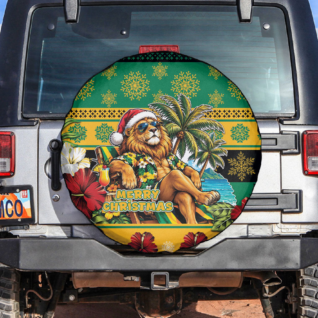 Afro-Jamaicans Christmas Spare Tire Cover This Rasta Lion Needs A Beach Retreat