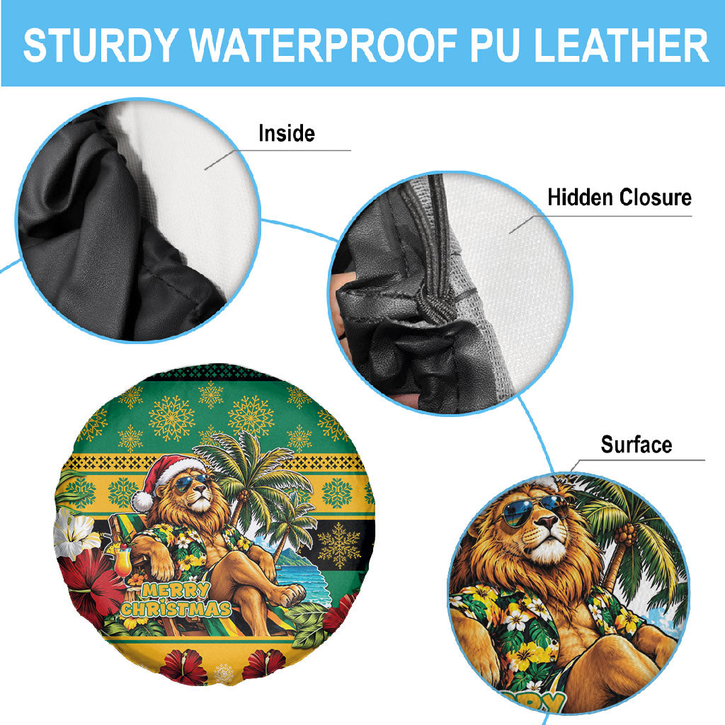 Afro-Jamaicans Christmas Spare Tire Cover This Rasta Lion Needs A Beach Retreat