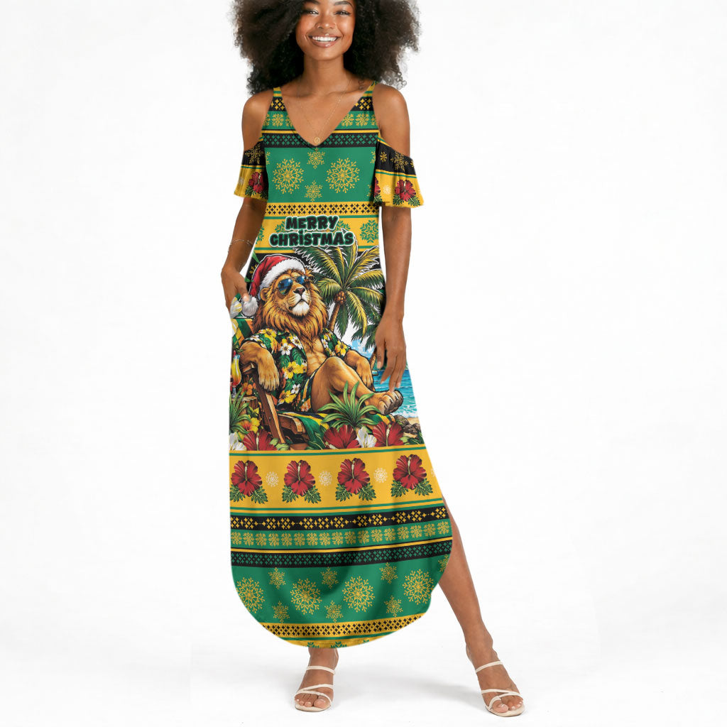 Afro-Jamaicans Christmas Summer Maxi Dress This Rasta Lion Needs A Beach Retreat