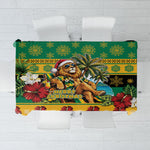 Afro-Jamaicans Christmas Tablecloth This Rasta Lion Needs A Beach Retreat