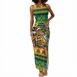 Afro-Jamaicans Christmas Tank Maxi Dress This Rasta Lion Needs A Beach Retreat