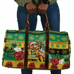 Afro-Jamaicans Christmas Travel Bag This Rasta Lion Needs A Beach Retreat