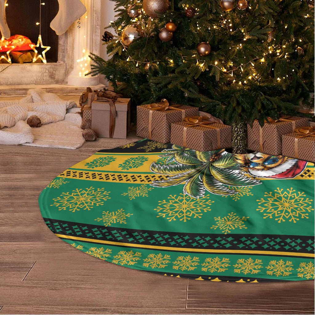 Afro-Jamaicans Christmas Tree Skirt This Rasta Lion Needs A Beach Retreat
