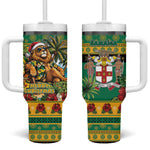 Afro-Jamaicans Christmas Tumbler With Handle This Rasta Lion Needs A Beach Retreat