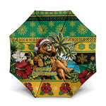 Afro-Jamaicans Christmas Umbrella This Rasta Lion Needs A Beach Retreat