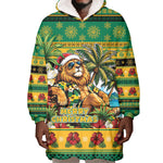 Afro-Jamaicans Christmas Wearable Blanket Hoodie This Rasta Lion Needs A Beach Retreat