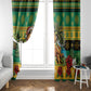 Afro-Jamaicans Christmas Window Curtain This Rasta Lion Needs A Beach Retreat