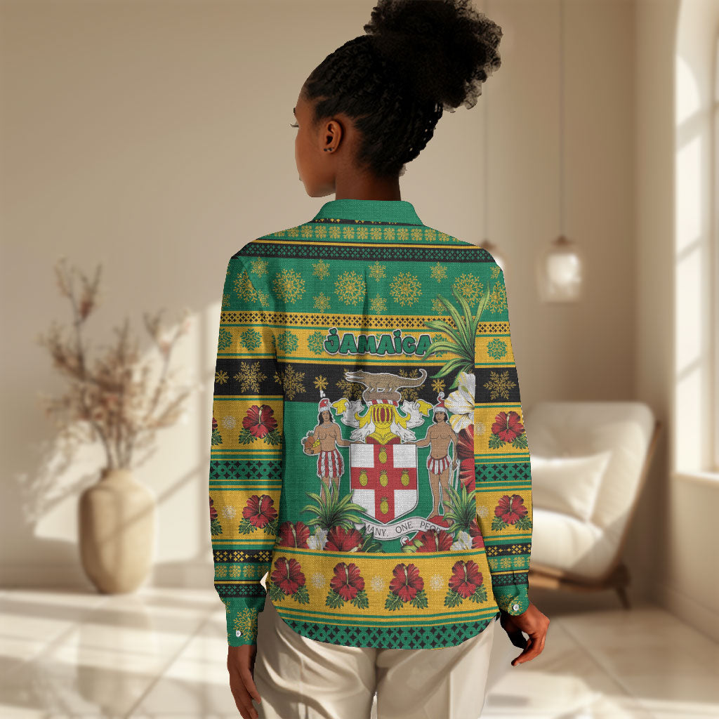 Afro-Jamaicans Christmas Women Casual Shirt This Rasta Lion Needs A Beach Retreat