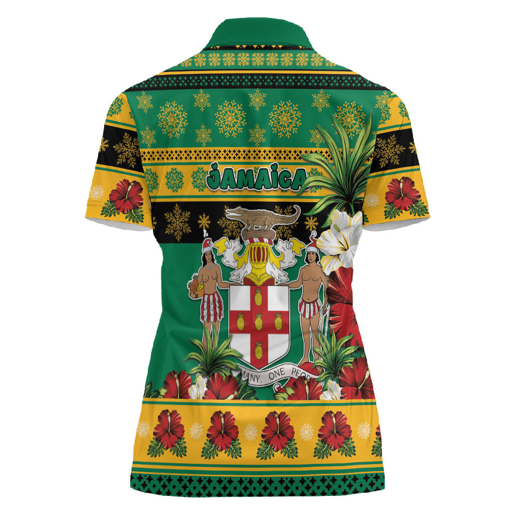 Afro-Jamaicans Christmas Women Polo Shirt This Rasta Lion Needs A Beach Retreat