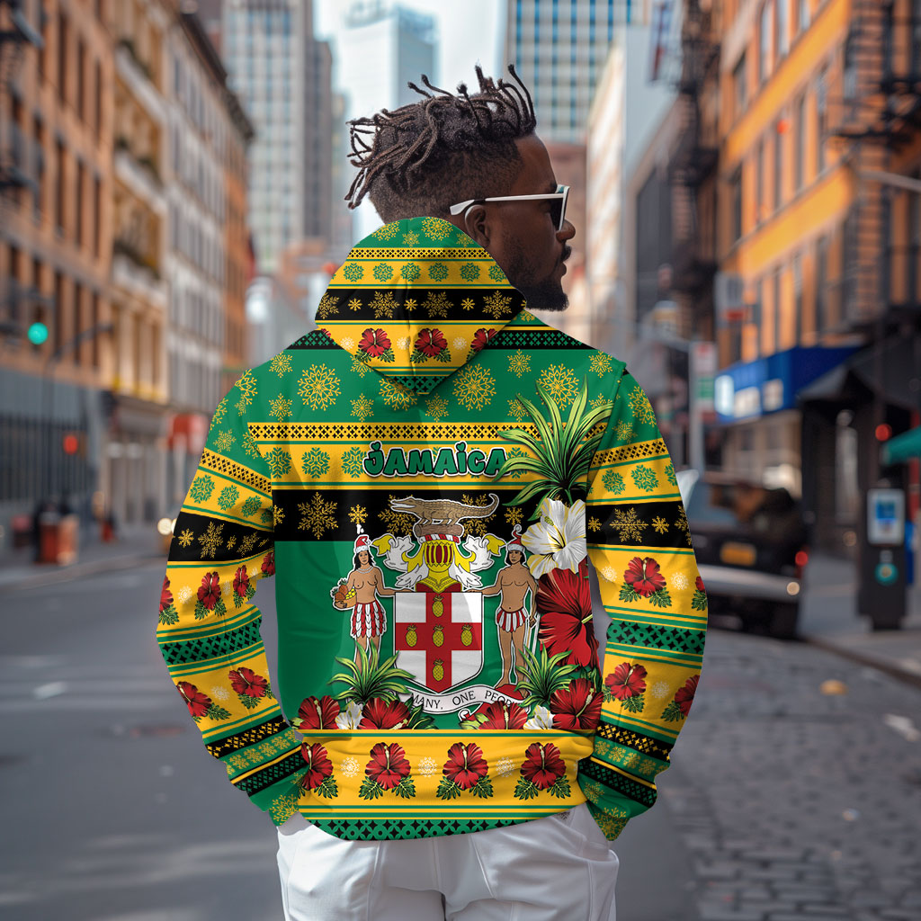 Afro-Jamaicans Christmas Zip Hoodie This Rasta Lion Needs A Beach Retreat