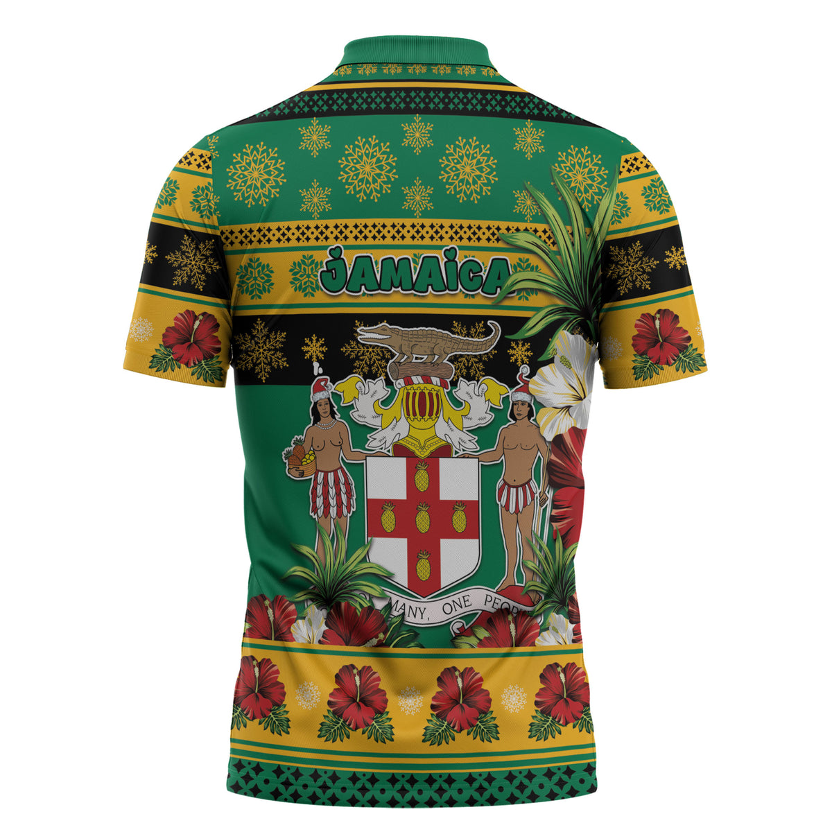 Afro-Jamaicans Christmas Zipper Polo Shirt This Rasta Lion Needs A Beach Retreat