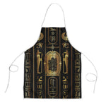 Egypt Cartouche Apron Gold Pharaoh Hieroglyphics Patterns