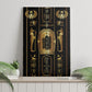 Egypt Cartouche Canvas Wall Art Gold Pharaoh Hieroglyphics Patterns