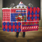 Haiti Christmas Hooded Blanket Santa With Fanal Haitian Patchwork Style - African Pride