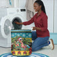 Afro-Bahamian Christmas Laundry Basket This Flamingo Needs A Beach Retreat