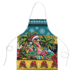 Afro-Bahamian Christmas Apron This Flamingo Needs A Beach Retreat