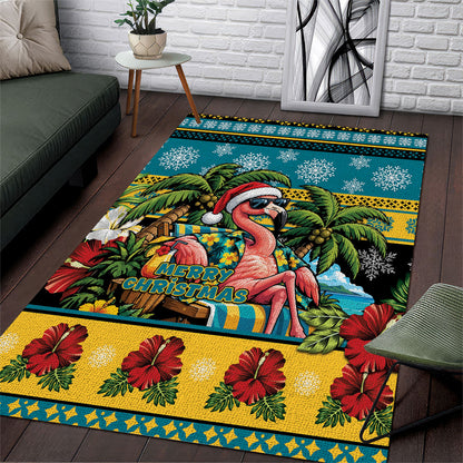Afro-Bahamian Christmas Area Rug This Flamingo Needs A Beach Retreat