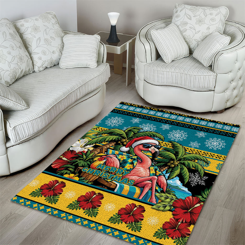 Afro-Bahamian Christmas Area Rug This Flamingo Needs A Beach Retreat