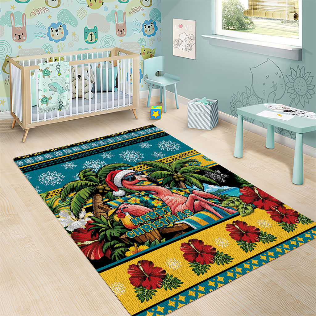 Afro-Bahamian Christmas Area Rug This Flamingo Needs A Beach Retreat