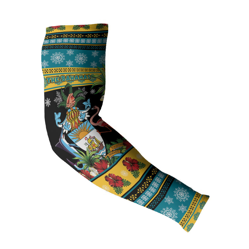 Afro-Bahamian Christmas Arm Sleeves This Flamingo Needs A Beach Retreat