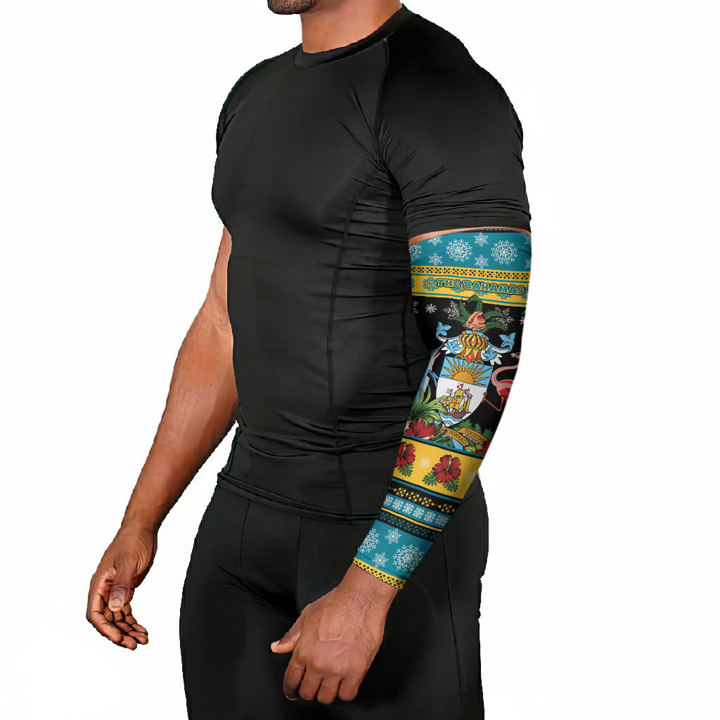 Afro-Bahamian Christmas Arm Sleeves This Flamingo Needs A Beach Retreat