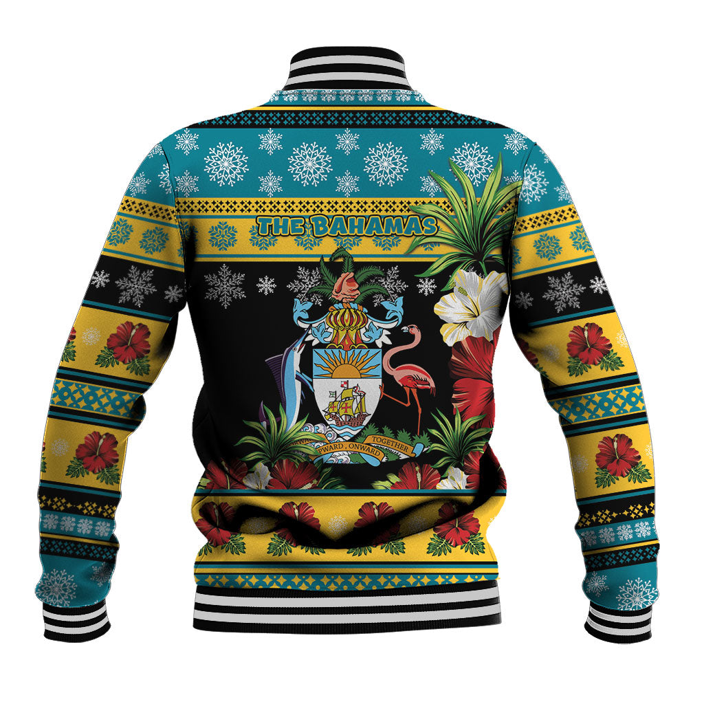Afro-Bahamian Christmas Baseball Jacket This Flamingo Needs A Beach Retreat