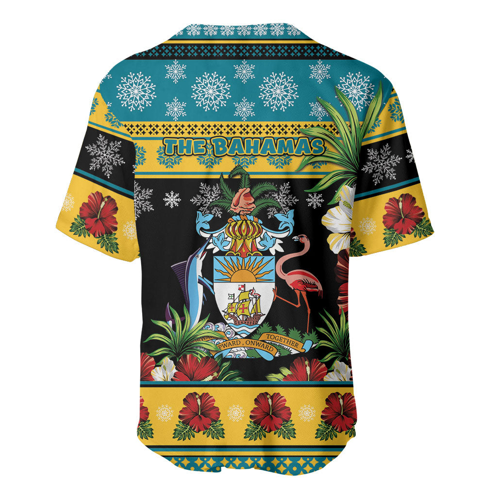 Afro-Bahamian Christmas Baseball Jersey This Flamingo Needs A Beach Retreat