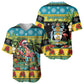 Afro-Bahamian Christmas Baseball Jersey This Flamingo Needs A Beach Retreat