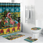 Afro-Bahamian Christmas Bathroom Set This Flamingo Needs A Beach Retreat
