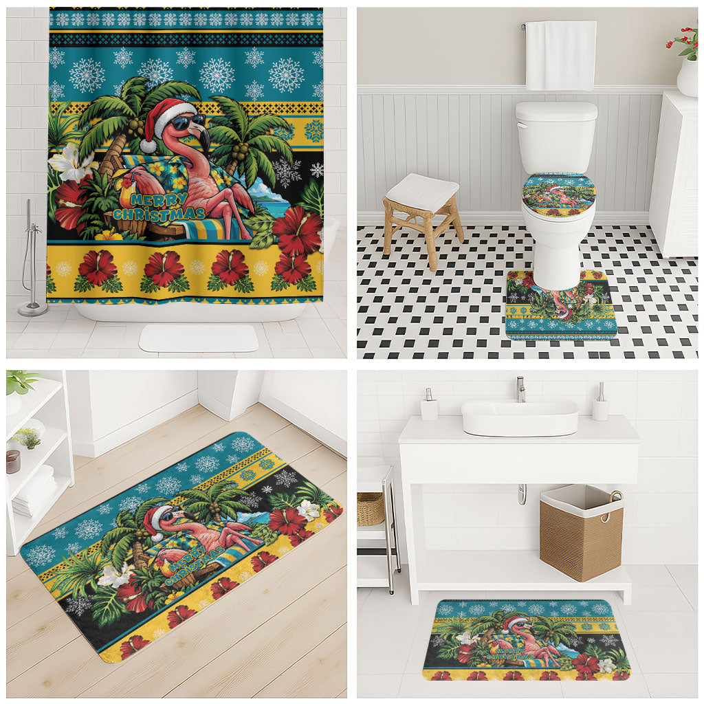 Afro-Bahamian Christmas Bathroom Set This Flamingo Needs A Beach Retreat