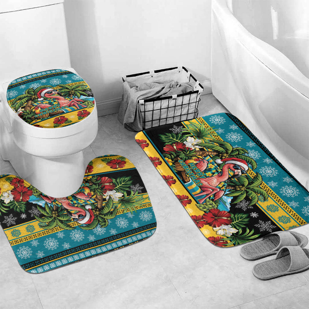 Afro-Bahamian Christmas Bathroom Set This Flamingo Needs A Beach Retreat