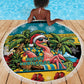 Afro-Bahamian Christmas Beach Blanket This Flamingo Needs A Beach Retreat