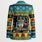Afro-Bahamian Christmas Blazer This Flamingo Needs A Beach Retreat