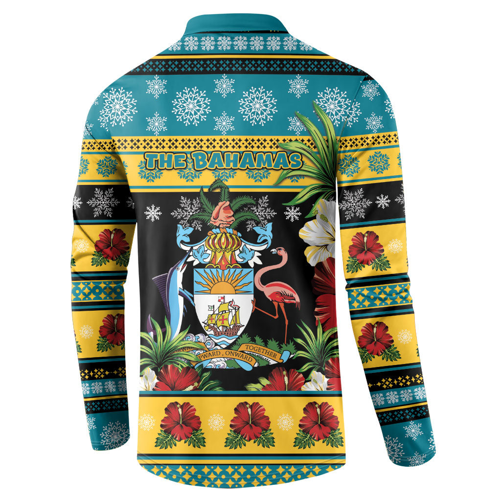 Afro-Bahamian Christmas Button Sweatshirt This Flamingo Needs A Beach Retreat